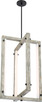 Nuvo Lighting - 62-1551 - LED Pendant - Alta - Black / Gray Wood