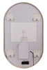 Rachel LED Mirror (MIR2405OVL-SB3C)