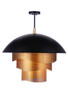 Sculptural Statement Pendants LED Pendant (P1011FBMG-LED)