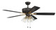 Pro Plus 104 52" Ceiling Fan (P104FBSB5-52BWNFB)