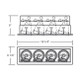 PAR20MULTI-GEN MULT,PAR20,TRM,4LT,50W,BL/BLK (TE164A-01)
