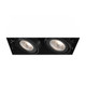 Eurofase - TE212GU10-01 - MULTGU10TRIMLSS2LT50WBLK - GU10 MULTI - Black