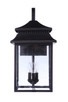 Crossbend Three Light Outdoor Wall Mount (ZA3134-DBG)