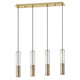 ET2 - E11004-24SBR - LED Linear Pendant - Torch - Satin Brass
