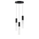 ET2 - E11013-144BK - LED Pendant - Reeds - Black