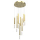 ET2 - E11029-95GLD - LED Pendant - Diaphane - Gold