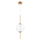 ET2 - E11040-24GLD - LED Pendant - Axle - Gold