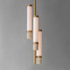 Travertine LED Pendant (E11053-01TVGLD)