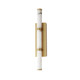 ET2 - E11203-WAGLD - LED Bath Vanity - Aragon - White Alabaster / Gold