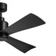 TRUE 52"Ceiling Fan (310452SBK)