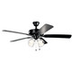 Kichler - 330016SBKS - 52Ceiling Fan - Basics Pro Premier - Satin Black