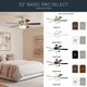 Basics Pro Select 52"Ceiling Fan (330017SNB)