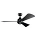 Kichler - 330152SBK - 54Ceiling Fan - Sola - Satin Black