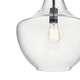 Everly One Light Pendant (42046BK)