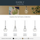 Everly One Light Pendant (42047OZCS)