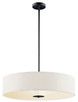 Kichler - 42122BK - Three Light Pendant - Black