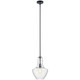 Kichler - 42141BK - One Light Pendant - Everly - Black