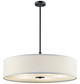 Kichler - 42196BK - Five Light Pendant - Black