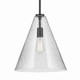 Everly One Light Pendant (42200BKCS)