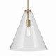 Everly One Light Pendant (42200NBRCS)