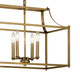 Morrigan Eight Light Linear Chandelier (42497NBR)