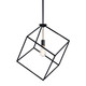 Cartone One Light Pendant (42525BK)
