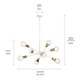Armstrong Eight Light Chandelier (43118WH)