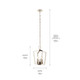 Abbotswell Four Light Pendant (43498PN)