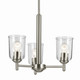 Shailene Three Light Mini Chandelier (43670NICLR)
