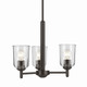 Shailene Three Light Mini Chandelier (43670OZCLR)