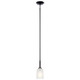 Kichler - 43674BK - One Light Mini Pendant - Shailene - Black