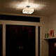Shailene Three Light Semi Flush Mount (43691BK)