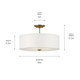Shailene Three Light Semi Flush Mount (43692NBR)