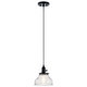 Kichler - 43850BK - One Light Mini Pendant - Avery - Black
