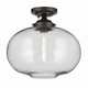 Kichler - 43913OZ - One Light Semi Flush Mount - Avery - Olde Bronze