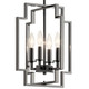 Downtown Deco Four Light Pendant (43964MCH)