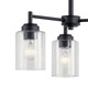 Winslow Three Light Mini Chandelier (44029BK)