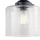 Winslow One Light Semi Flush Mount (44033BK)