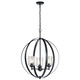 Kichler - 44034BK - Three Light Chandelier - Winslow - Black