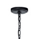 Winslow Three Light Chandelier (44034BK)