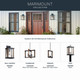 Marimount Four Light Chandelier/Semi Flush Mount (44046AUB)