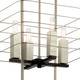Lente Four Light Foyer Pendant (44251MOK)