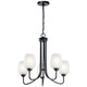 Kichler - 44377BK - Five Light Chandelier - Valserrano - Black