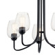 Valserrano Five Light Chandelier (44377BKCS)