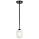 Kichler - 44380BK - One Light Mini Pendant - Valserrano - Black