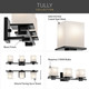 Tully Three Light Bath (45151BK)