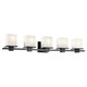 Kichler - 45193BK - Five Light Bath - Tully - Black