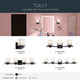 Tully Five Light Bath (45193BK)