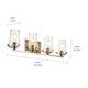 Alton Four Light Bath (45298CPZ)