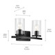 Crosby Two Light Bath (45496BKCLR)